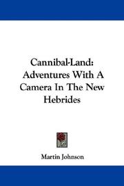 Cover of: Cannibal-Land | Martin Johnson