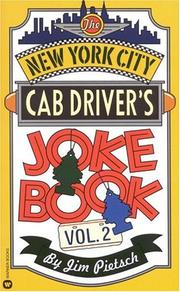 Cover of: The New York City Cab Driver's Joke Book, Volume II by Jim Pietsch