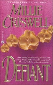 Cover of: Defiant by Millie Criswell