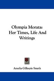 Cover of: Olympia Morata by Amelia Gillespie Smyth