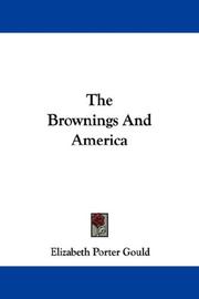 Cover of: The Brownings And America
