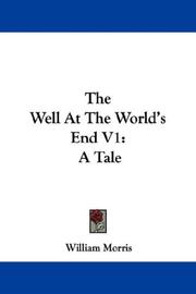 Cover of: The Well At The World's End V1 by William Morris