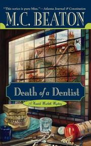 Cover of: Death of a Dentist (Hamish Macbeth Mysteries) | M. C. Beaton