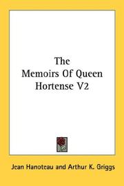 Cover of: The Memoirs Of Queen Hortense V2 | 