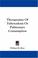 Cover of: Therapeutics Of Tuberculosis Or Pulmonary Consumption
