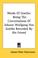 Cover of: Words Of Goethe