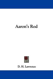 Cover of: Aaron's Rod by David Herbert Lawrence
