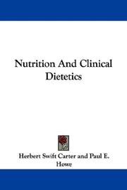 cover of Nutrition And Clinical Dietetics