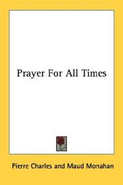 Cover of: Prayer For All Times