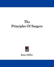 Cover of: The Principles Of Surgery