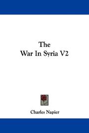 Cover of: The War In Syria V2
