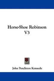 Cover of: Horse-Shoe Robinson V3