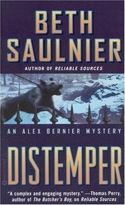 Cover of: Distemper by Beth Saulnier