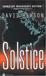 Cover of: Solstice by David Hewson