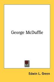 Cover of: George McDuffie