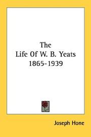 Cover of: The Life Of W. B. Yeats 1865-1939