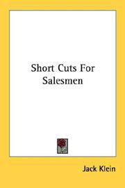 Cover of: Short Cuts For Salesmen
