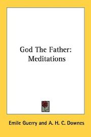 Cover of: God the Father: Meditations