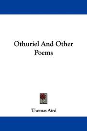 Cover of: Othuriel And Other Poems | Thomas Aird