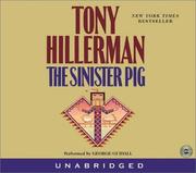 Cover of: The Sinister Pig CD by Tony Hillerman