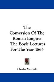 Cover of: The Conversion Of The Roman Empire by Charles Merivale