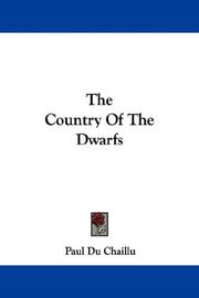 Cover of: The Country Of The Dwarfs