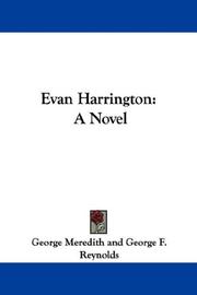 Cover of: Evan Harrington: A Novel