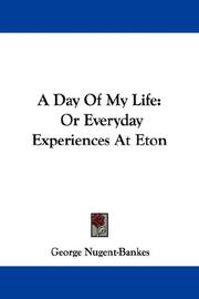Cover of: A day of my life