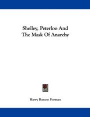 Cover of: Shelley, Peterloo And The Mask Of Anarchy