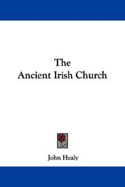 Cover of: The Ancient Irish Church