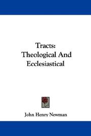 Cover of: Tracts: Theological And Ecclesiastical