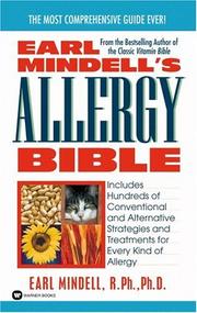 Cover of: Earl Mindell's Allergy Bible by Earl Mindell