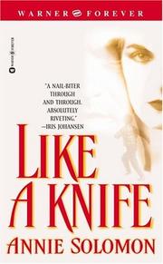 Cover of: Like a knife