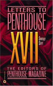 Cover of: Letters to Penthouse XVII by The Editors of Penthouse Magazine