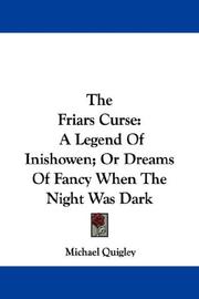 Cover of: The Friars Curse by Quigley, Michael.