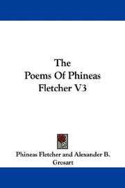 Cover of: The Poems Of Phineas Fletcher V3 by Phineas Fletcher