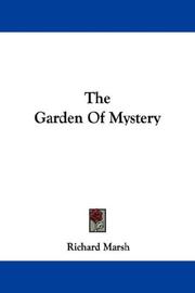 Cover of: The Garden Of Mystery by Richard Marsh