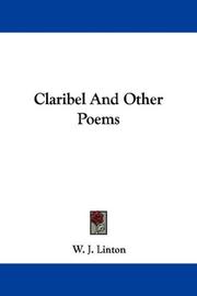 Cover of: Claribel And Other Poems by William James Linton