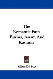 Cover of: The Romantic East by Walter Del Mar