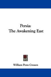 Cover of: Persia | William Penn Cresson