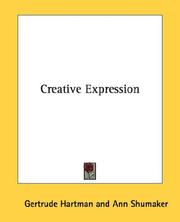 Front cover of Creative Expression by Unknown