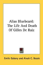 Cover of: Alias Bluebeard by Emile Gabory, Emile Gabory