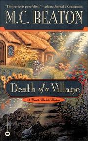 Cover of: Death of a Village by M. C. Beaton