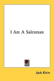 Cover of: I Am A Salesman