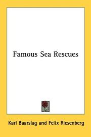 Cover of: Famous Sea Rescues