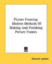 Picture framing by Edward Landon