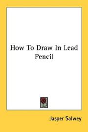 Cover of: How To Draw In Lead Pencil