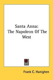 Cover of: Santa Anna | Frank C. Hanighen