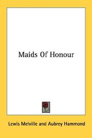 Cover of: Maids Of Honour