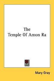 Cover of: The Temple Of Amon Ra